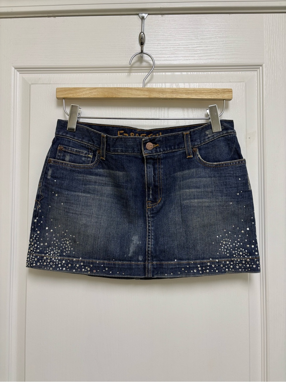 Vintage Ezra Fitch Denim Mini Skirt